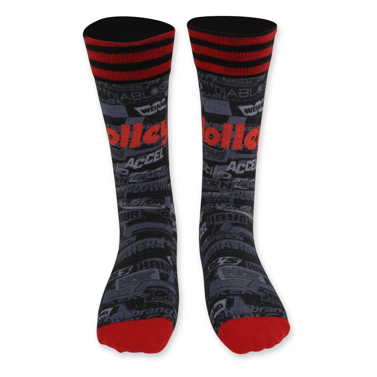 17. HOLLEY SUBLIMATED STICKERBOMB SOCKS