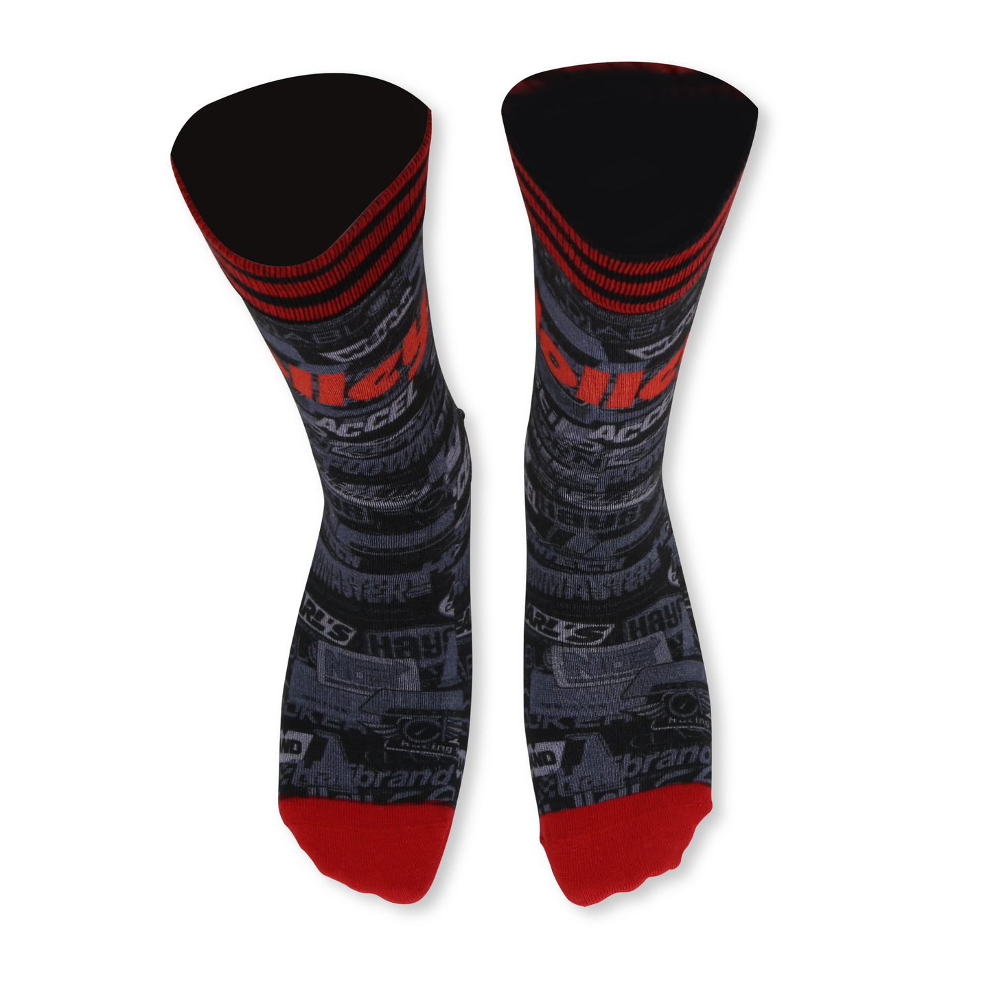 17. HOLLEY SUBLIMATED STICKERBOMB SOCKS